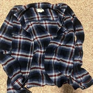 Blue flannel